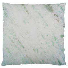 Greenish Marble Texture Pattern Large Flano Cushion Case (Two Sides)