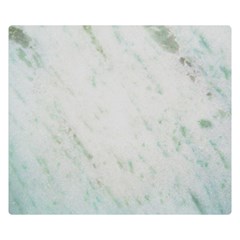 Greenish Marble Texture Pattern Double Sided Flano Blanket (Small) 