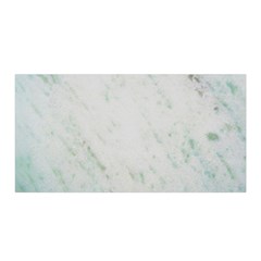 Greenish Marble Texture Pattern Satin Wrap