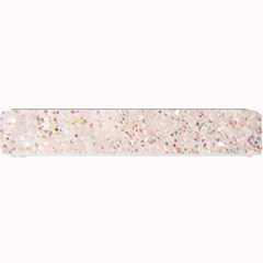 white sparkle glitter pattern Small Bar Mats