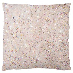 white sparkle glitter pattern Standard Flano Cushion Case (Two Sides)
