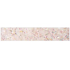 white sparkle glitter pattern Flano Scarf (Large)