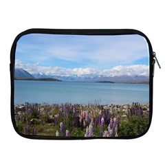 Lake Tekapo New Zealand Landscape Photography Apple Ipad 2/3/4 Zipper Cases by paulaoliveiradesign