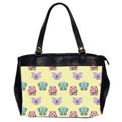 Animals Pastel Children Colorful Office Handbags (2 Sides)  by BangZart