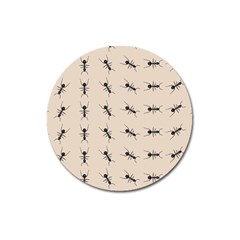 Ants Pattern Magnet 3  (round) by BangZart