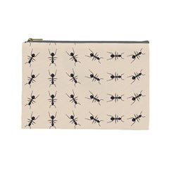 Ants Pattern Cosmetic Bag (large)  by BangZart