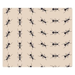 Ants Pattern Double Sided Flano Blanket (small) 