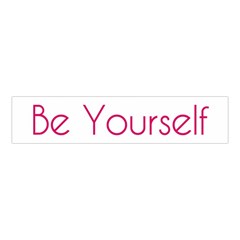 Be Yourself Pink Orange Dots Circular Velvet Scrunchie by BangZart