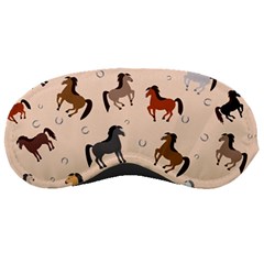 Horses For Courses Pattern Sleeping Masks