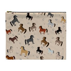 Horses For Courses Pattern Cosmetic Bag (xl)