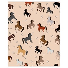 Horses For Courses Pattern Drawstring Bag (small)