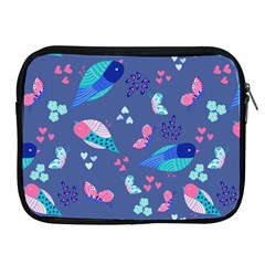 Birds And Butterflies Apple Ipad 2/3/4 Zipper Cases