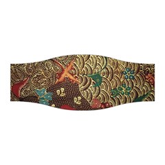 Art Traditional Flower  Batik Pattern Stretchable Headband by BangZart