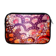 Colorful Art Traditional Batik Pattern Apple Macbook Pro 17  Zipper Case