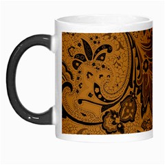 Art Traditional Batik Flower Pattern Morph Mugs