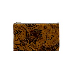 Art Traditional Batik Flower Pattern Cosmetic Bag (small)  by BangZart