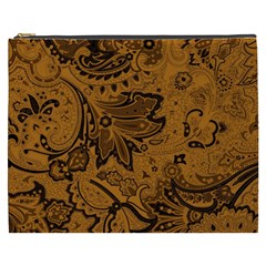 Art Traditional Batik Flower Pattern Cosmetic Bag (xxxl)  by BangZart