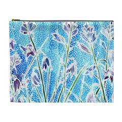 Art Batik Flowers Pattern Cosmetic Bag (xl) by BangZart