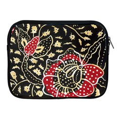 Art Batik Pattern Apple Ipad 2/3/4 Zipper Cases by BangZart