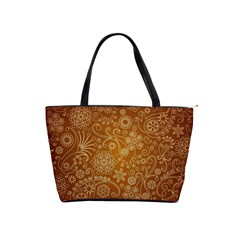 Batik Art Pattern Shoulder Handbags by BangZart