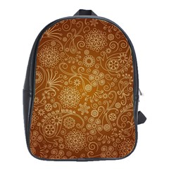 Batik Art Pattern School Bags(large) 