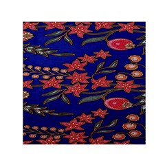 Batik  Fabric Small Satin Scarf (square)