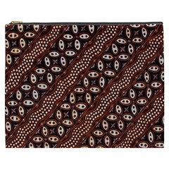 Art Traditional Batik Pattern Cosmetic Bag (xxxl)  by BangZart