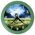 Astronaut Color Wall Clocks Front