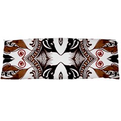 Art Traditional Batik Flower Pattern Body Pillow Case Dakimakura (two Sides) by BangZart