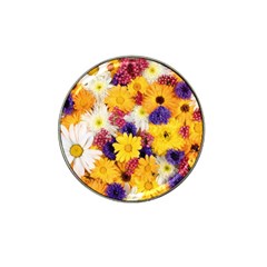 Colorful Flowers Pattern Hat Clip Ball Marker by BangZart