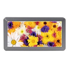 Colorful Flowers Pattern Memory Card Reader (mini) by BangZart