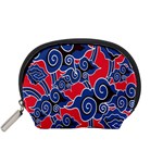 Batik Background Vector Accessory Pouches (Small)  Front