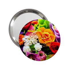 Colorful Flowers 2 25  Handbag Mirrors by BangZart