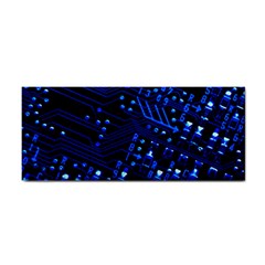 Blue Circuit Technology Image Cosmetic Storage Cases by BangZart