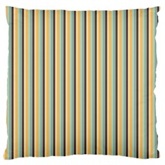 Elegant Stripes Large Cushion Case (two Sides) by Colorfulart23