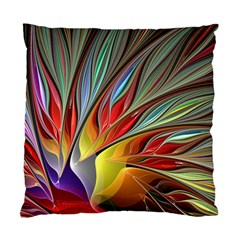 Fractal Bird Of Paradise Standard Cushion Case (one Side) by WolfepawFractals