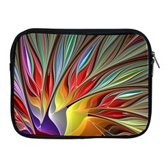 Fractal Bird Of Paradise Apple Ipad 2/3/4 Zipper Cases by WolfepawFractals