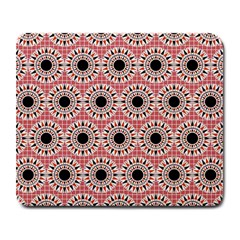 Black Stars Pattern Large Mousepads by linceazul