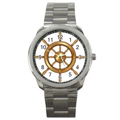 Boat Wheel Transparent Clip Art Sport Metal Watch by BangZart