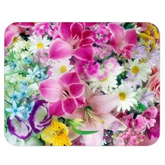 Colorful Flowers Patterns Double Sided Flano Blanket (medium) 