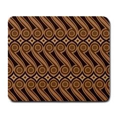 Batik The Traditional Fabric Large Mousepads by BangZart