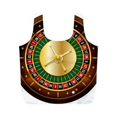 Casino Roulette Clipart Full Print Recycle Bags (m) 