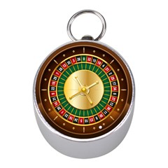 Casino Roulette Clipart Mini Silver Compasses