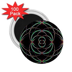 Abstract Spider Web 2 25  Magnets (100 Pack)  by BangZart