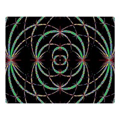 Abstract Spider Web Double Sided Flano Blanket (large) 