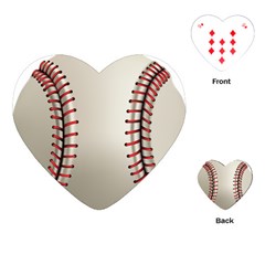 Baseball Playing Cards (heart)  by BangZart