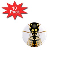 Wasp 1  Mini Magnet (10 Pack)  by BangZart