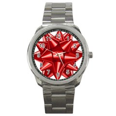 Red Bow Sport Metal Watch by BangZart