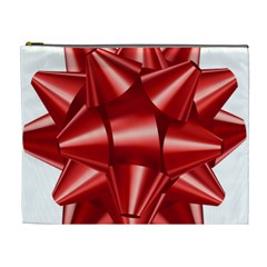 Red Bow Cosmetic Bag (xl) by BangZart