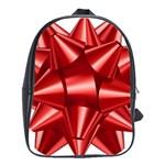 Red Bow School Bags(Large)  Front